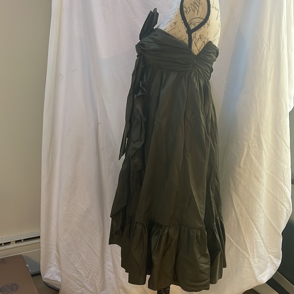 Diane Von Furstenberg Strapless Ruffled Dress - Picture 2 of 7